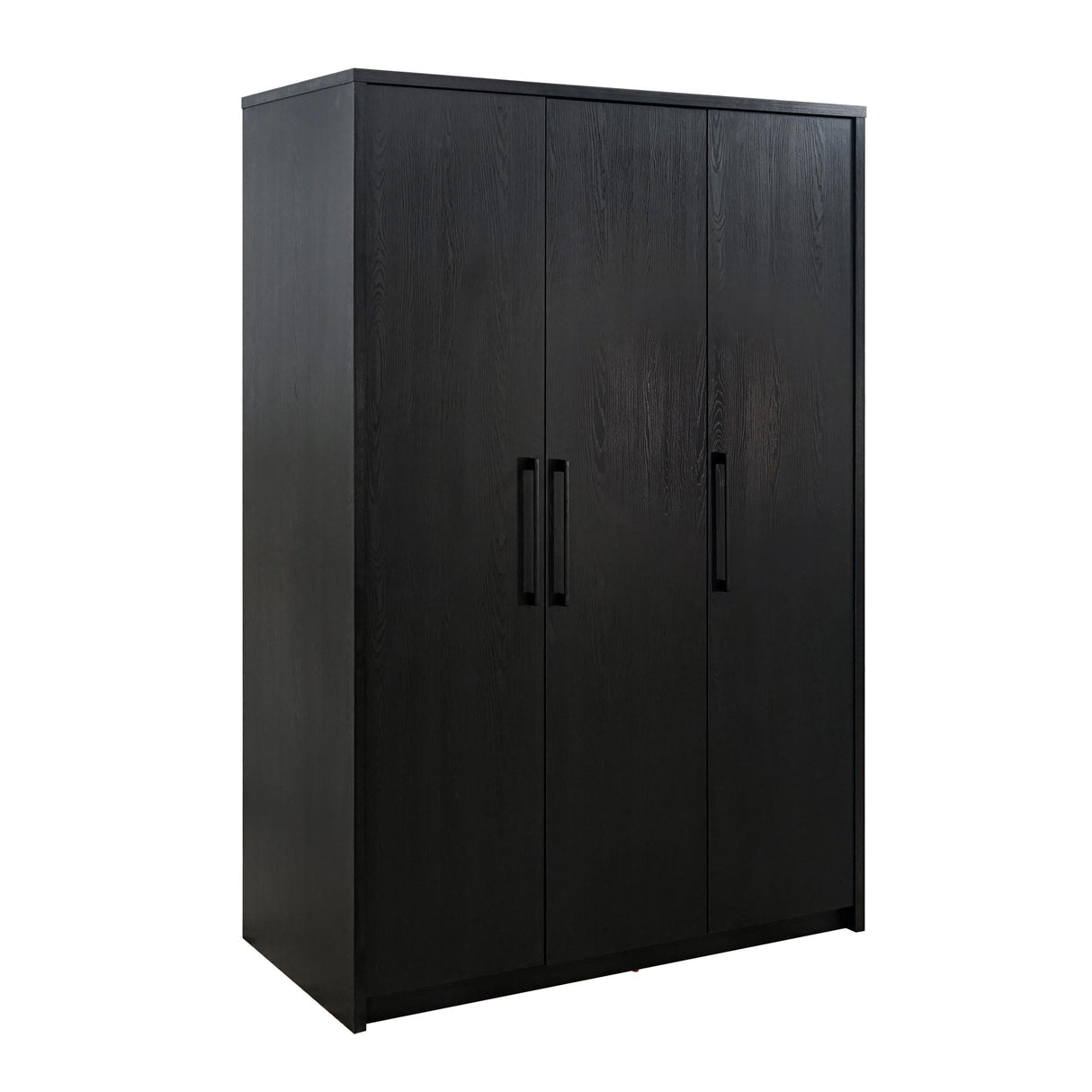 Cerda Black 3-door Bedroom Wardrobe Storage Cabinet Armoire by Coaster at Eve Furniture