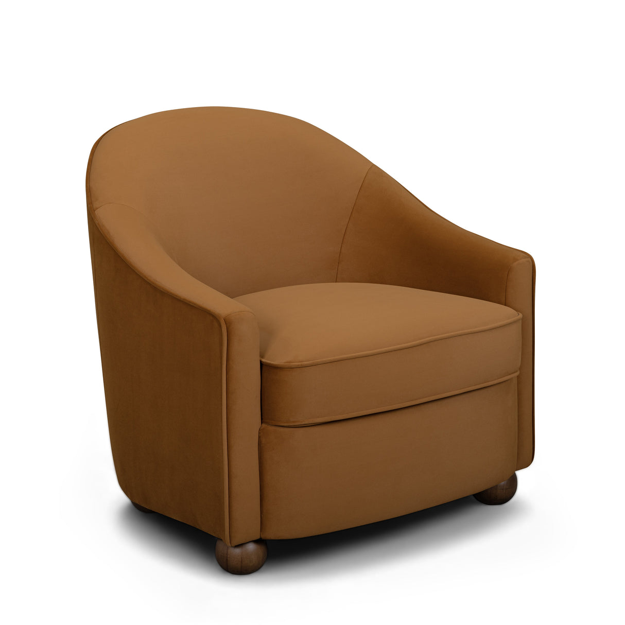 Cettie Performance Velvet Accent Chair by TOV Furniture at Eve Furniture
