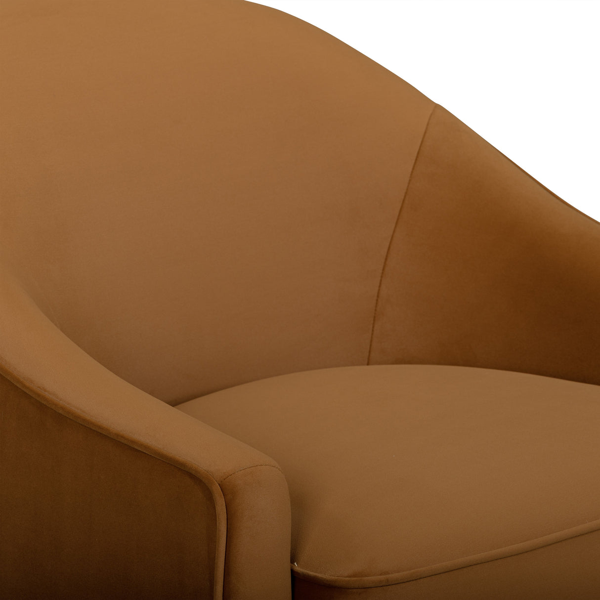 Cettie Performance Velvet Accent Chair by TOV Furniture at Eve Furniture