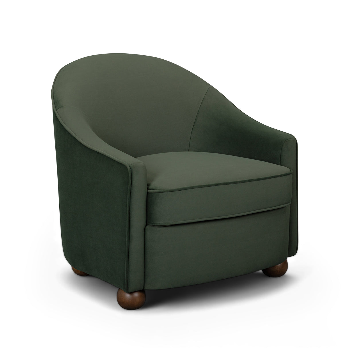 Cettie Performance Velvet Accent Chair by TOV Furniture at Eve Furniture