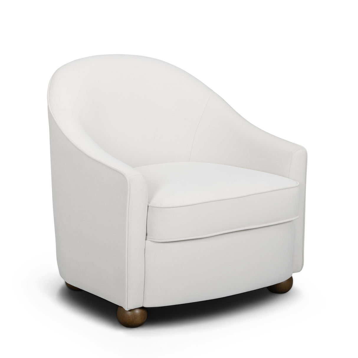Cettie Performance Velvet Accent Chair by TOV Furniture at Eve Furniture