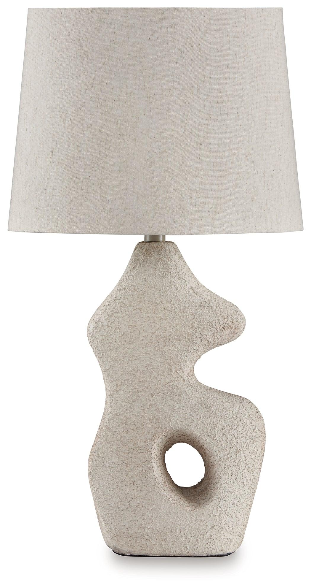 Chadrich Antique Beige Table Lamp by Ashley at Eve Furniture