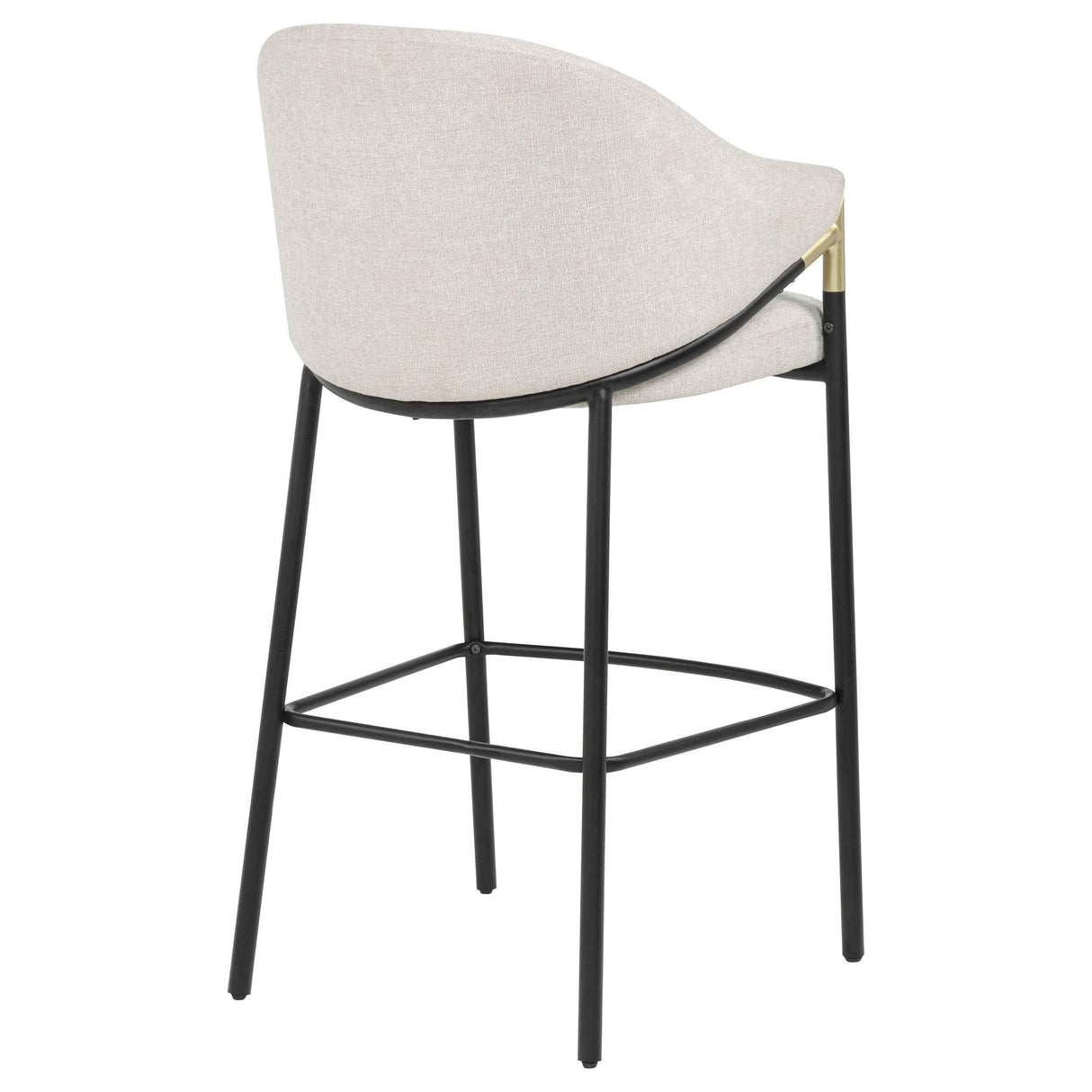Chadwick Beige Fabric Upholstered Bar Chair (Set of 2) by Coaster at Eve Furniture