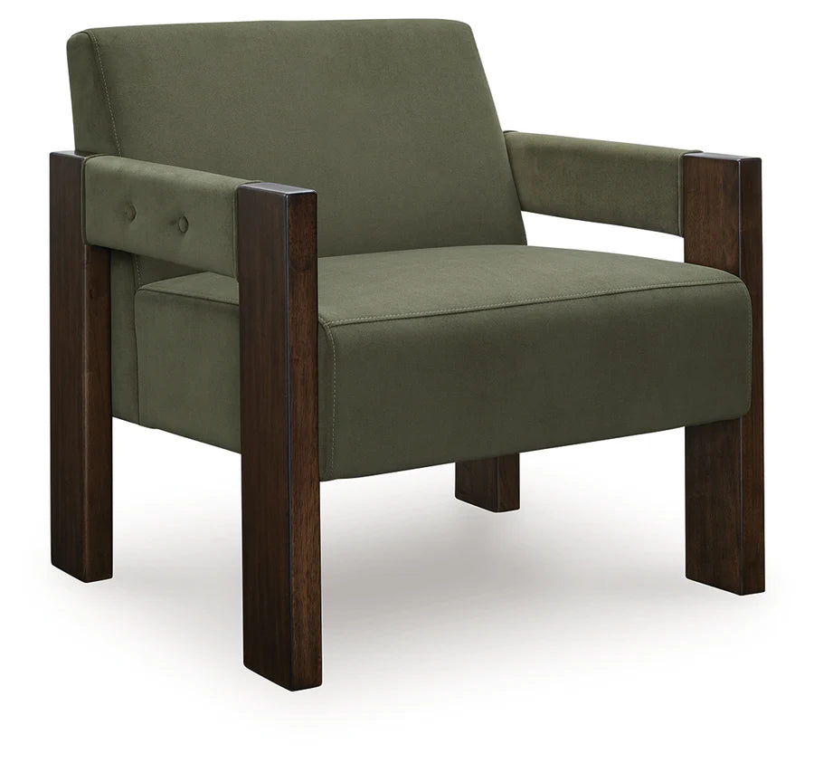 Adlanlock Olive Accent Chair by Ashley at Eve Furniture