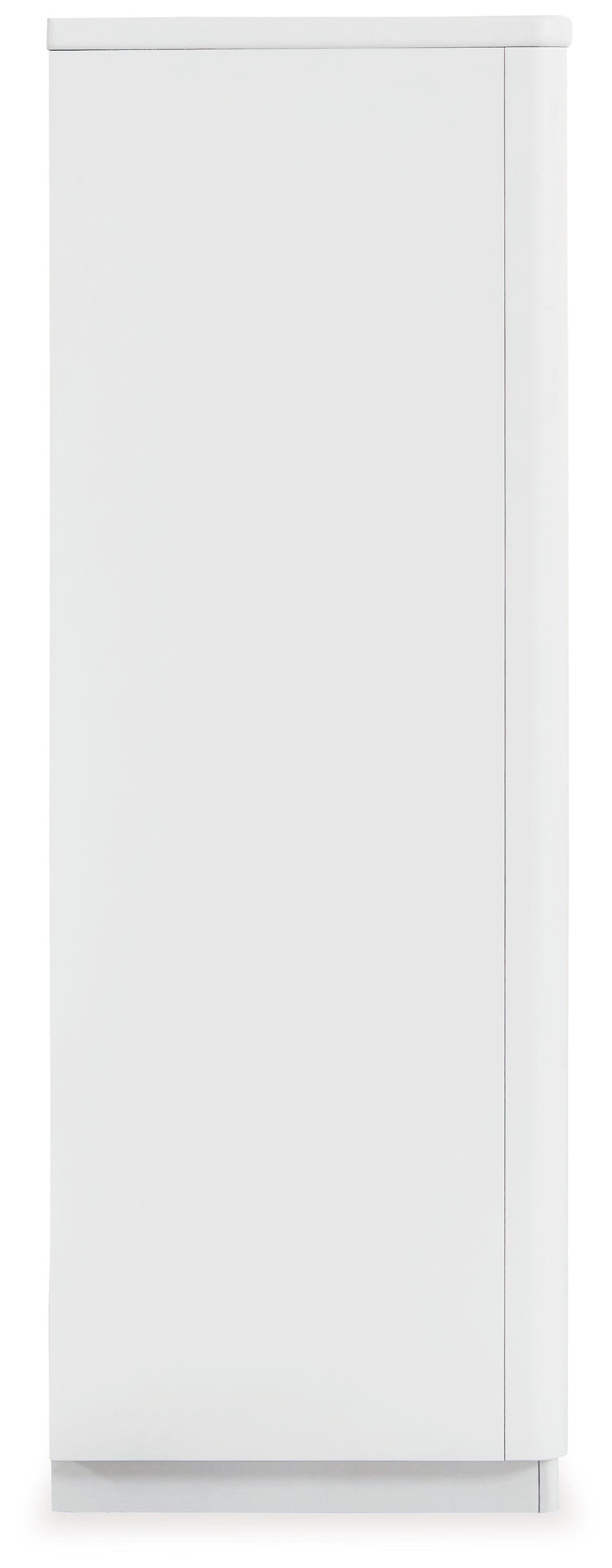 Chalanna White Chest of Drawers by Ashley at Eve Furniture