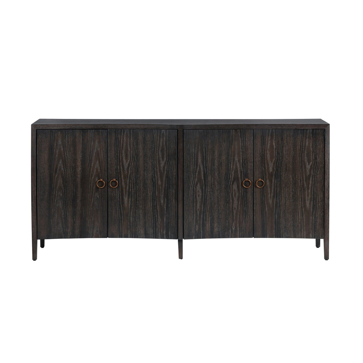 Chambers Brown Four-Door Sideboard by Crestview at Eve Furniture