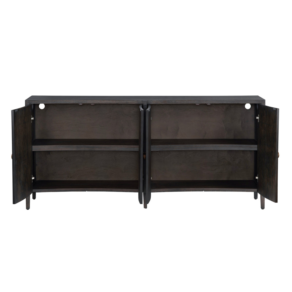 Chambers Brown Four-Door Sideboard by Crestview at Eve Furniture