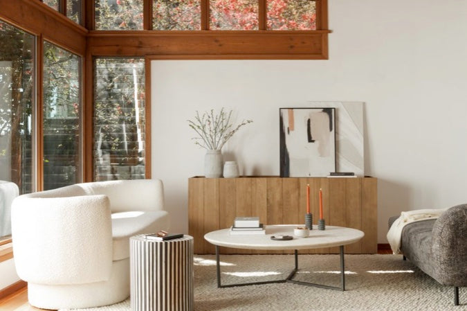 Chameau Side Table Black by Moe's Home at Eve Furniture