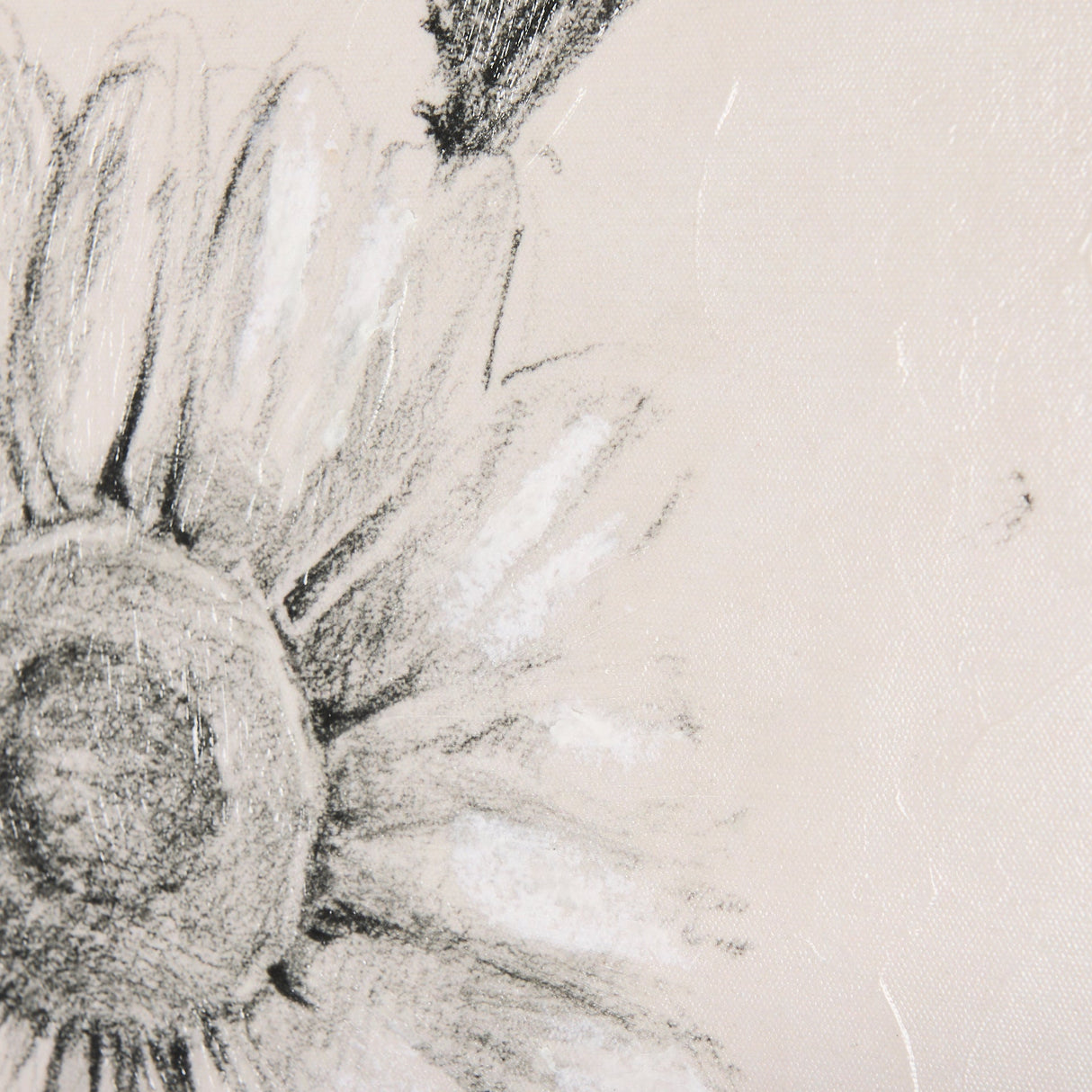 Chamomile Drawing I by Mercana Studio a Hand Embellished Textured Canvas by Mercana at Eve Furniture