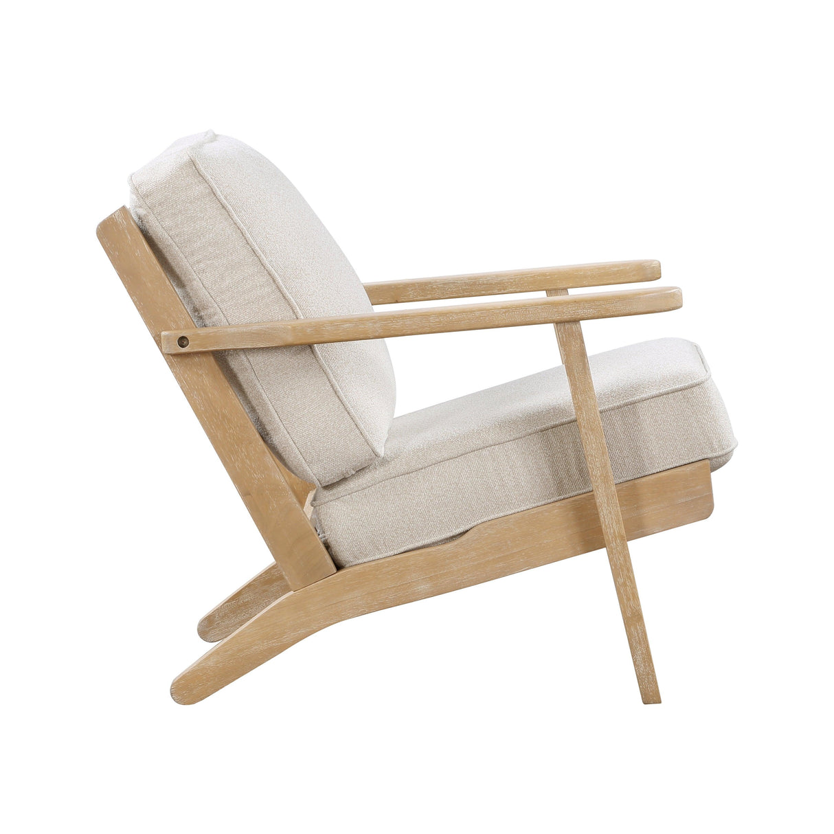 Chandler Beige Accent Chair by Homelegance at Eve Furniture