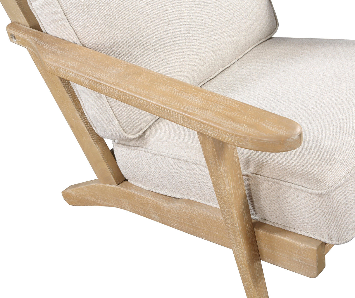Chandler Beige Accent Chair by Homelegance at Eve Furniture