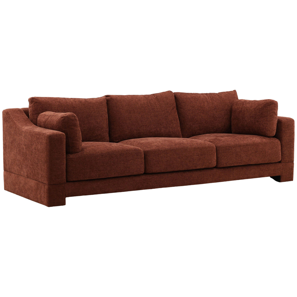 Chandler Sofa, Rust by Dovetail at Eve Furniture