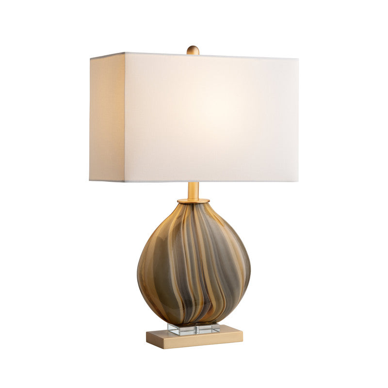 Chandon Gold Swirl Table Lamp (Set of 2) by Crestview at Eve Furniture