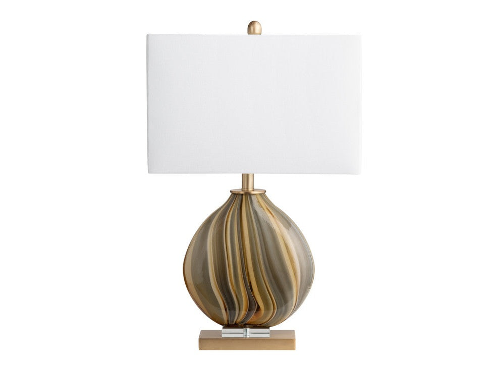 Chandon Gold Swirl Table Lamp (Set of 2) by Crestview at Eve Furniture