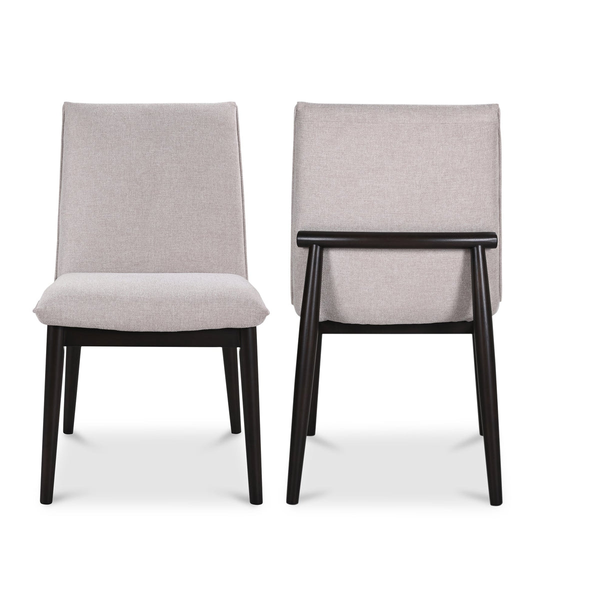 Charlie Beige Dining Chair (Set of 2) by MOES at Eve Furniture