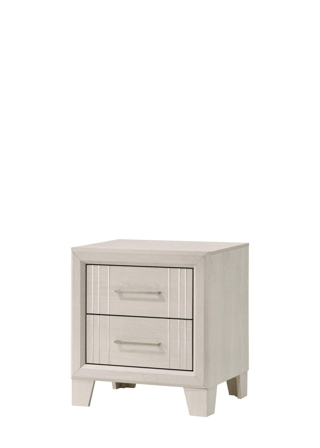 Charlie White Nightstand by Crown Mark at Eve Furniture