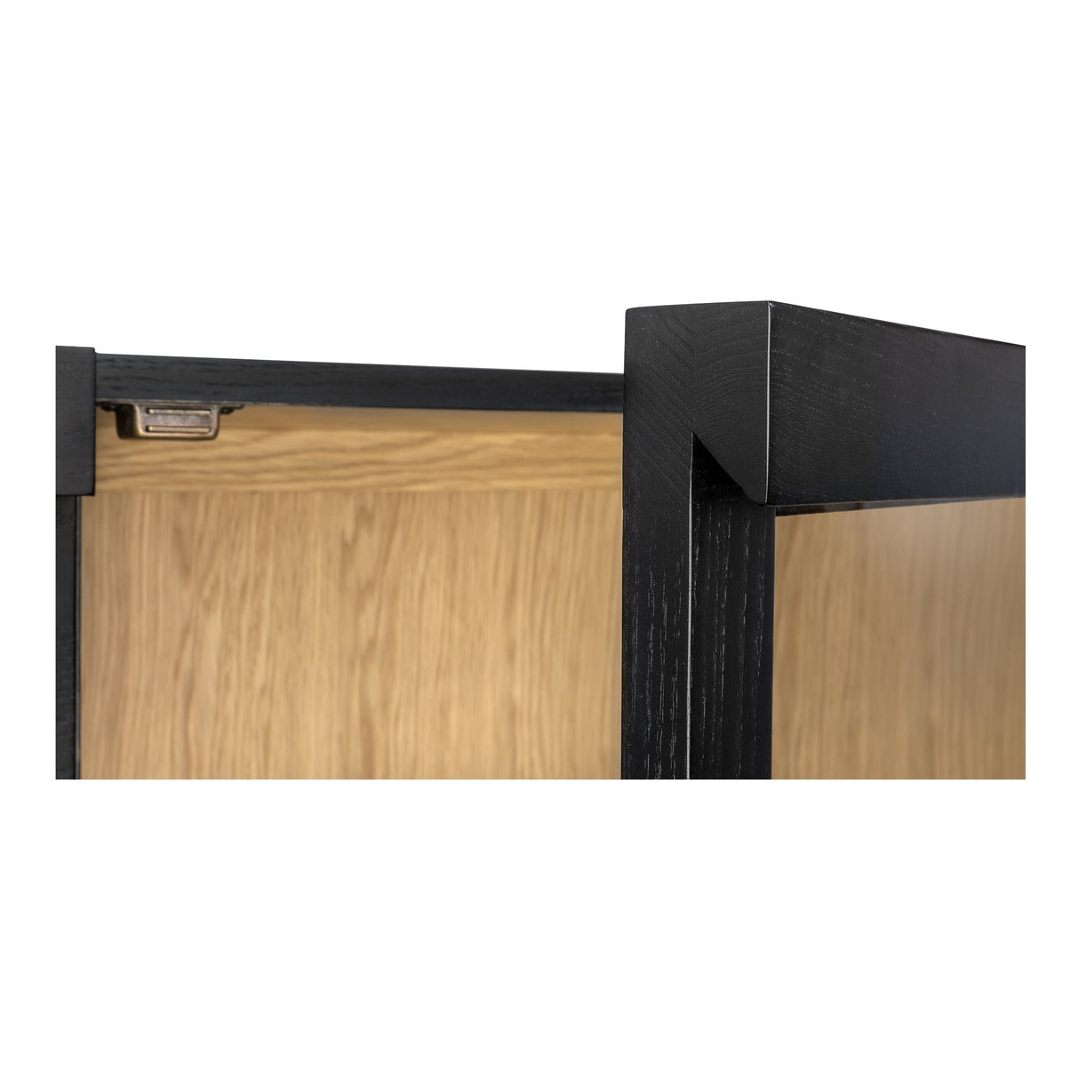 Charlotte Black Tall Cabinet by MOES at Eve Furniture