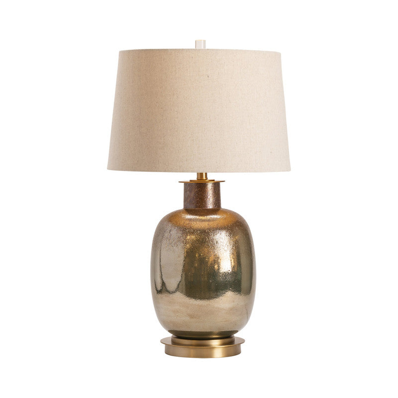 Charlotte Gold/Brass Table Lamp by Crestview at Eve Furniture