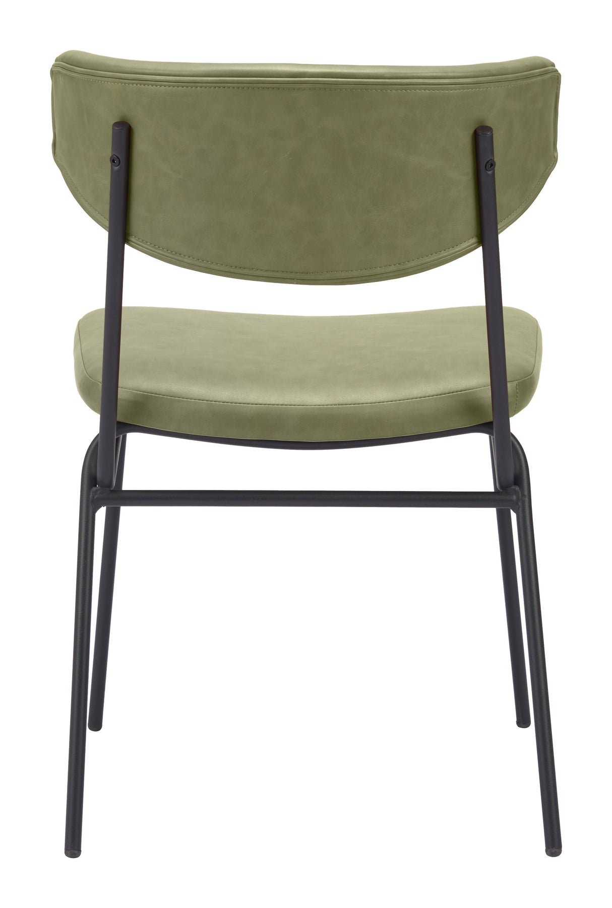 Charon Green Dining Chair (Set of 2) by Zuomod at Eve Furniture