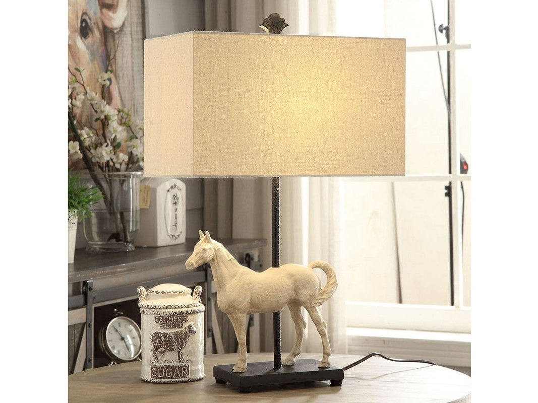 Chase Beige Table Lamp by Crestview at Eve Furniture
