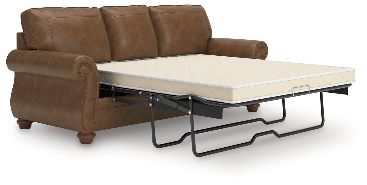 Chasemore Earth Queen Sofa Sleeper by Ashley at Eve Furniture