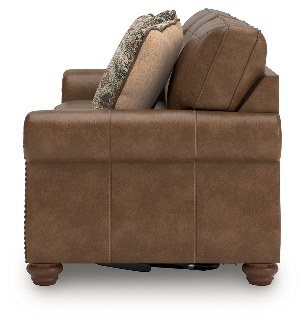 Chasemore Earth Queen Sofa Sleeper by Ashley at Eve Furniture
