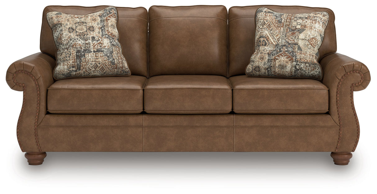 Chasemore Earth Sofa and Recliner by Ashley at Eve Furniture