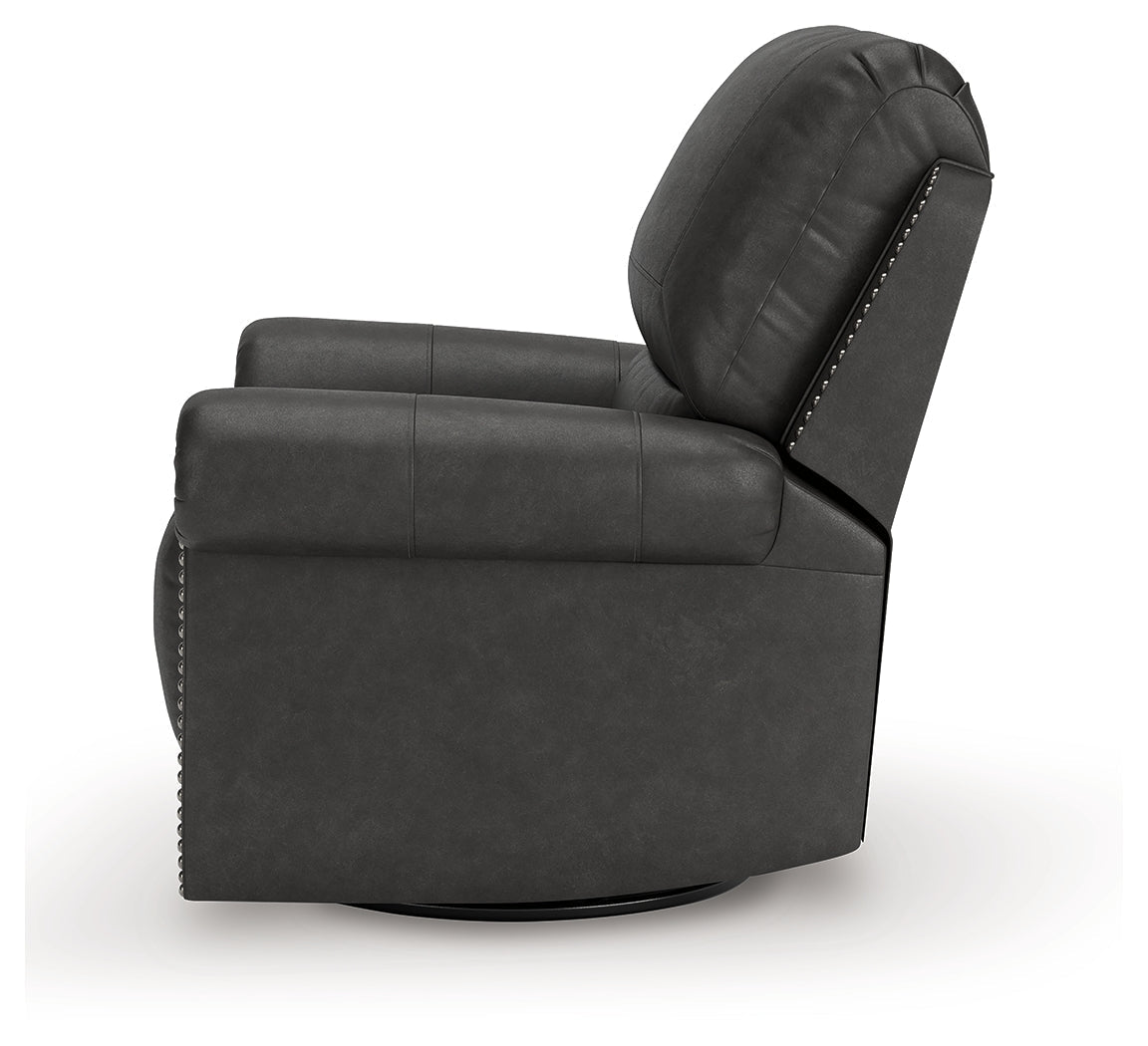 Chasemore Granite Sofa and Recliner by Ashley at Eve Furniture