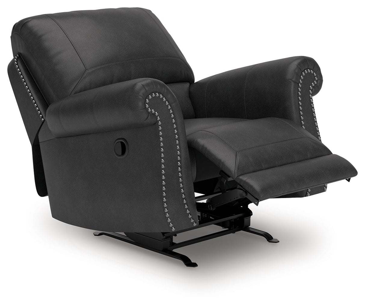 Chasemore Granite Swivel Glider Recliner by Ashley at Eve Furniture
