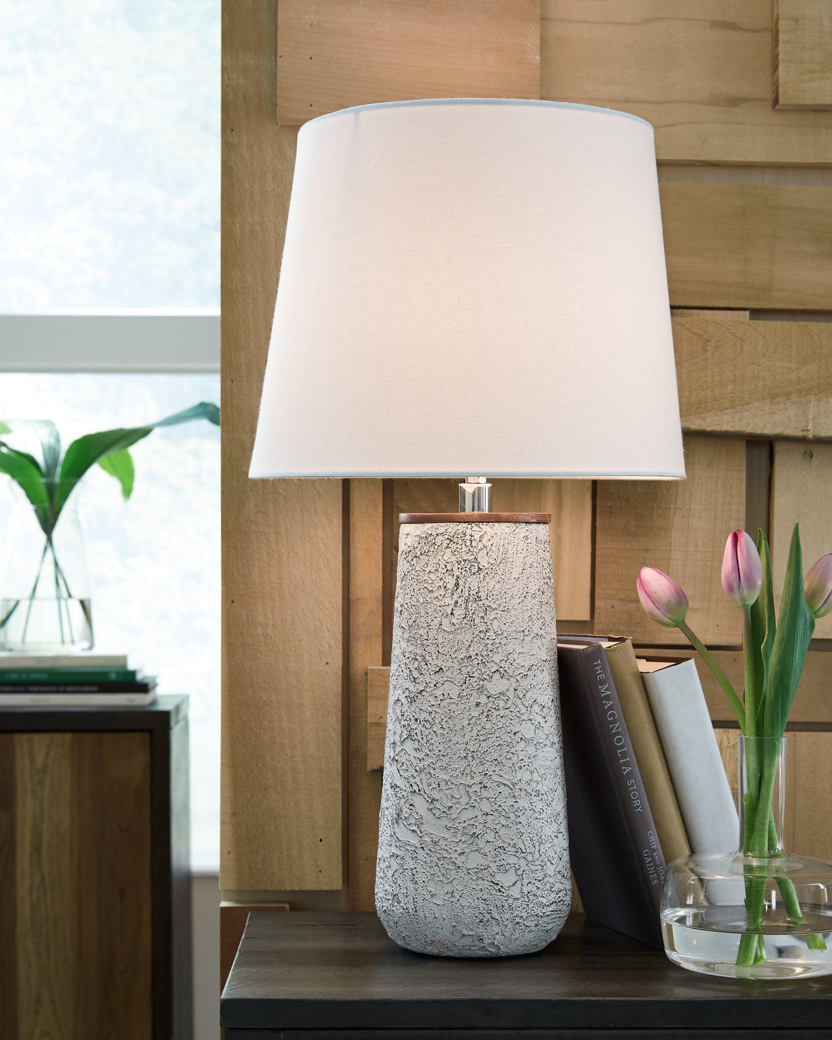 Chaston Antique White Table Lamp by Ashley at Eve Furniture