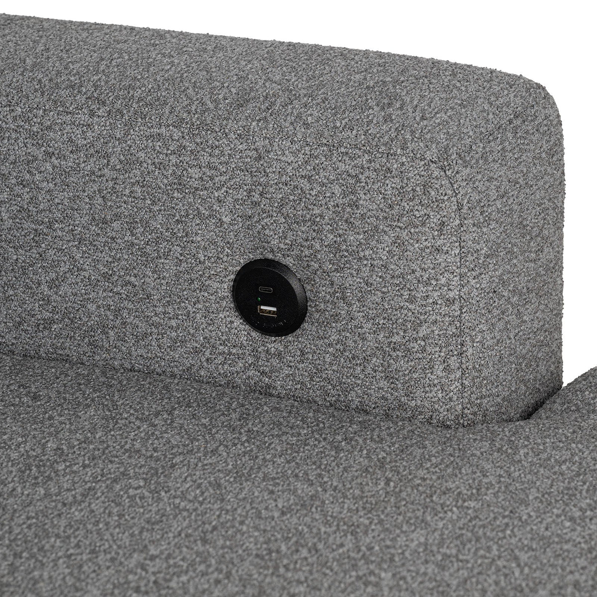 Chatham Gray Sleeper Sectional with Left Chaise