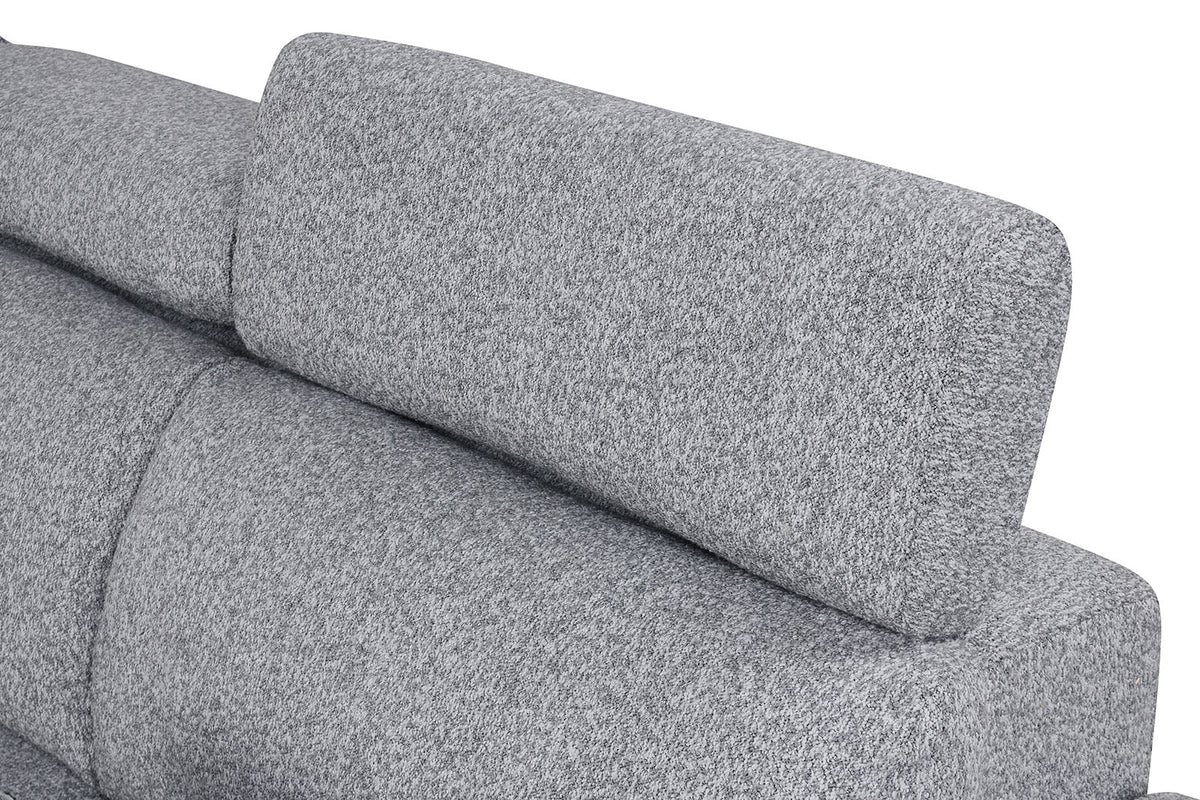 Chatteris Gray Left Chaise Sleeper Sectional