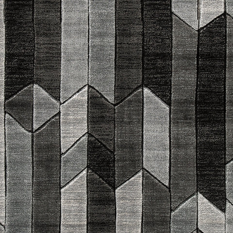 Chayse Black/Gray 5' x 6'7" Rug by Ashley at Eve Furniture