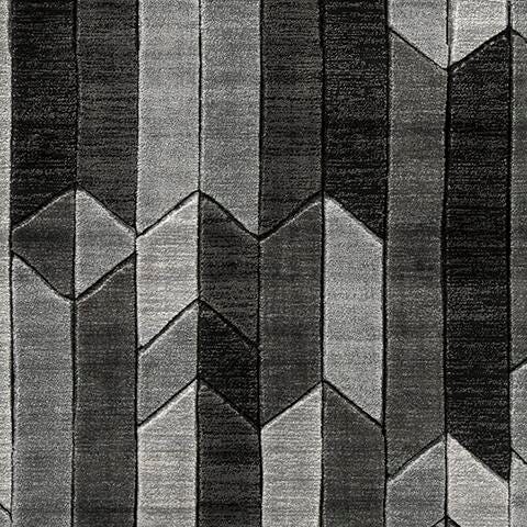 Chayse Black/Gray 5' x 6'7" Rug by Ashley at Eve Furniture
