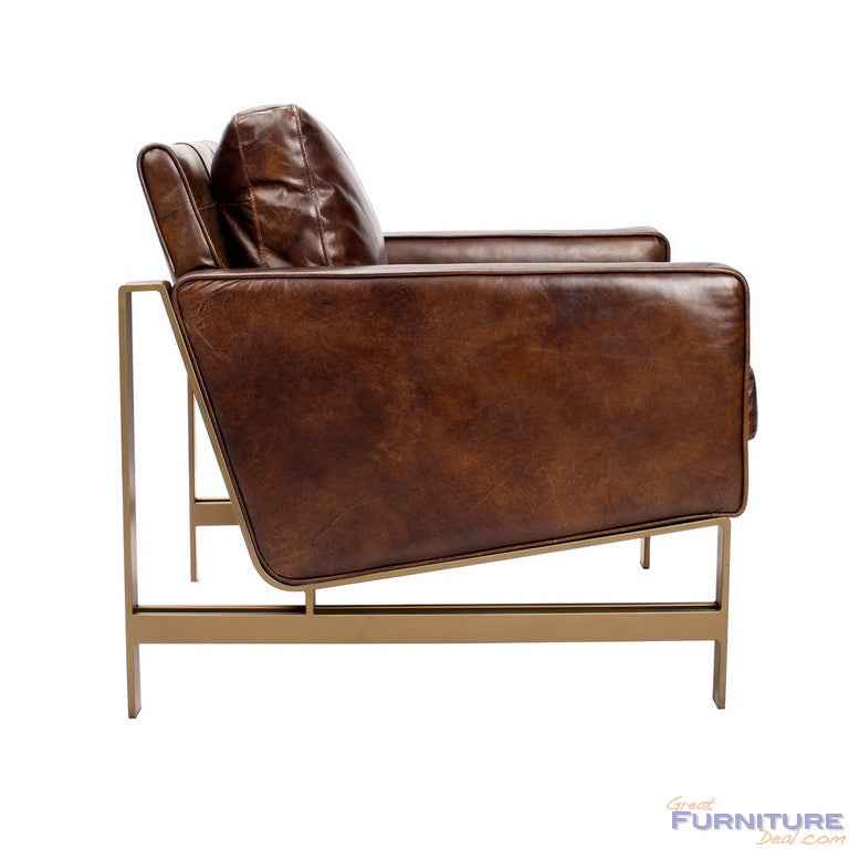 Chazzie Brown Arm Chair by Classic Home at Eve Furniture