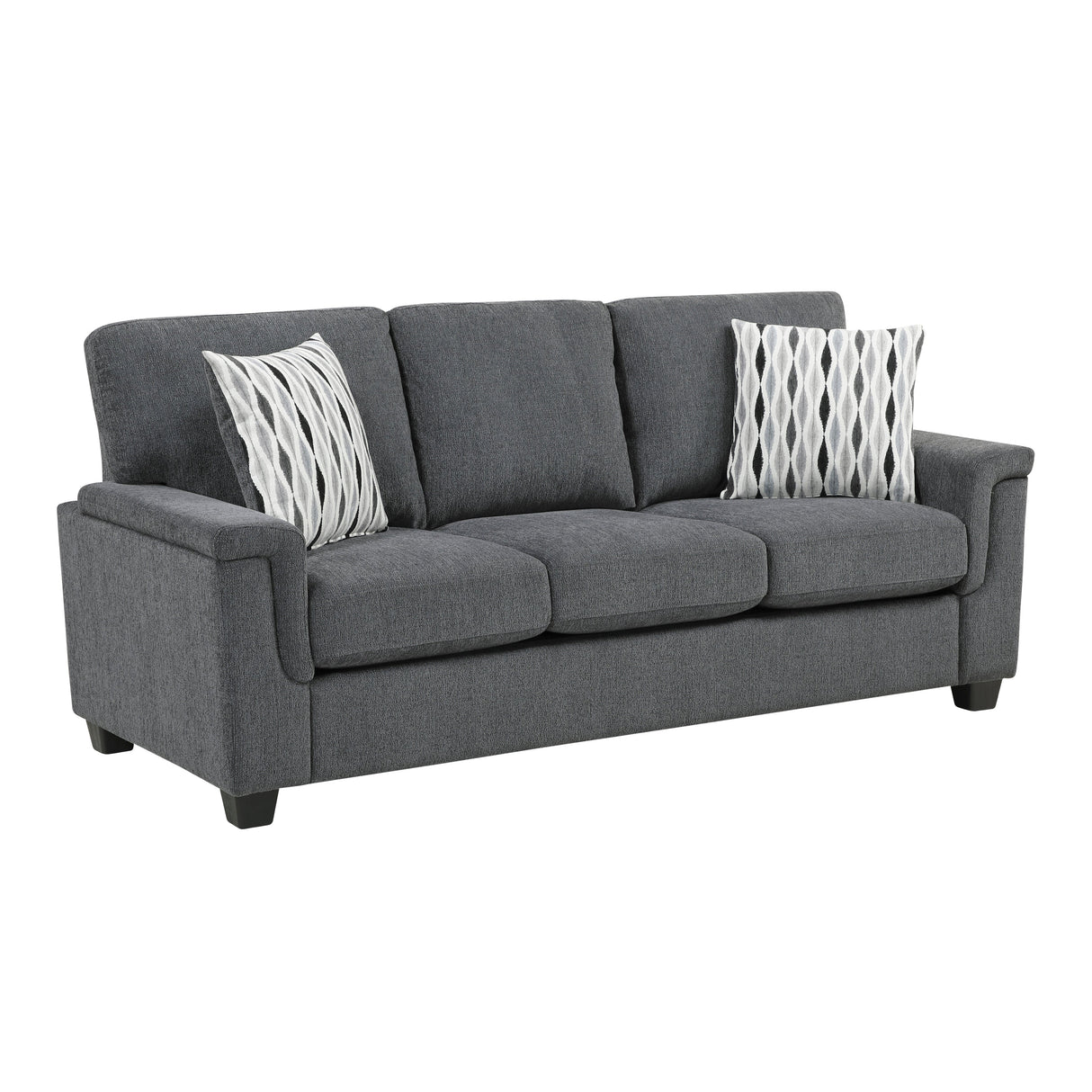 Chelsea Dark Gray Living Room Set by Homelegance at Eve Furniture