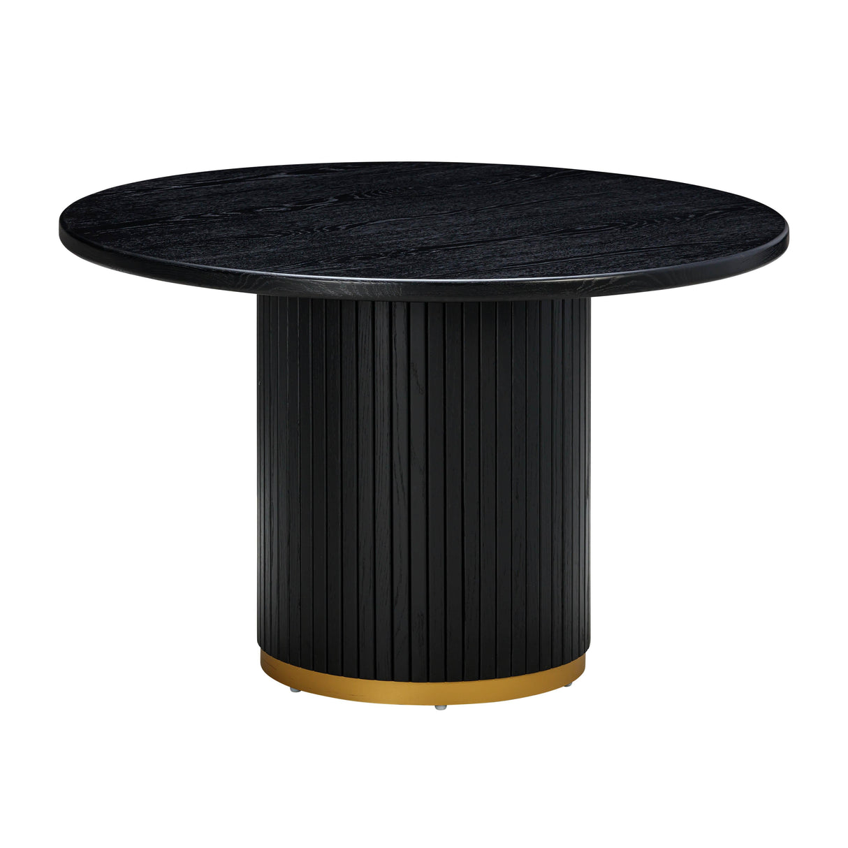 Chelsea Oak Wood 47" Round Dining Table by TOV Furniture at Eve Furniture
