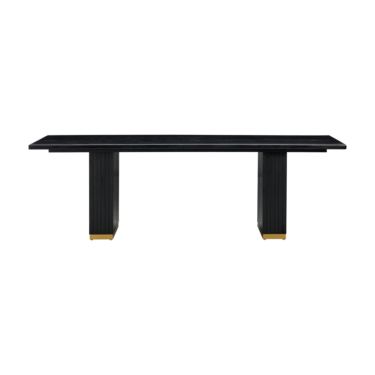 Chelsea Oak Wood 96" Rectangular Dining Table by TOV Furniture at Eve Furniture