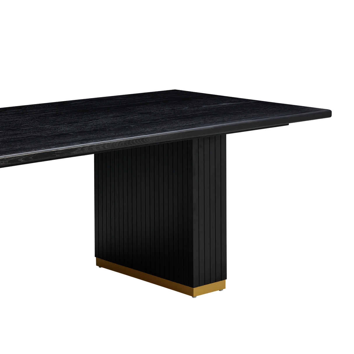 Chelsea Oak Wood 96" Rectangular Dining Table by TOV Furniture at Eve Furniture