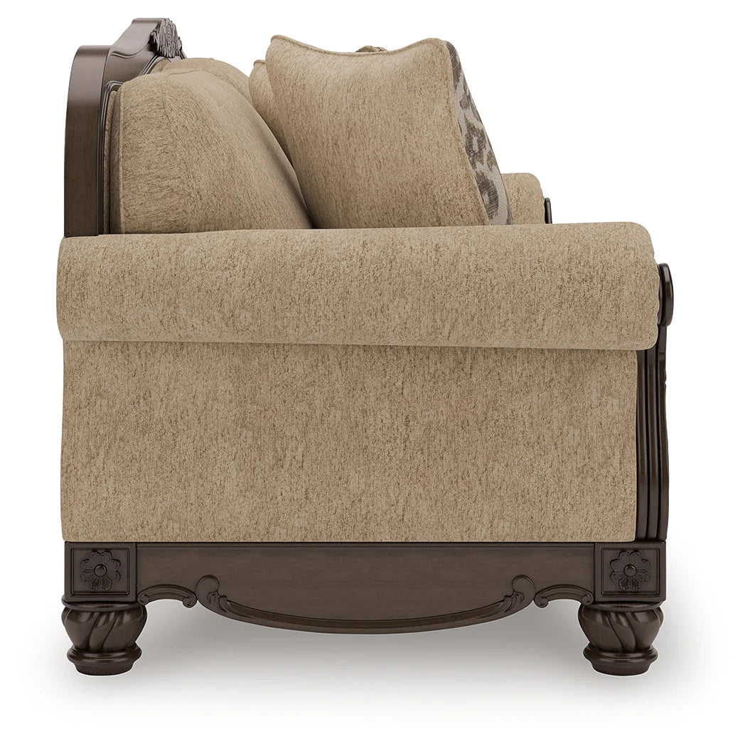 Chelsworth Golden Sofa and Loveseat by Ashley at Eve Furniture