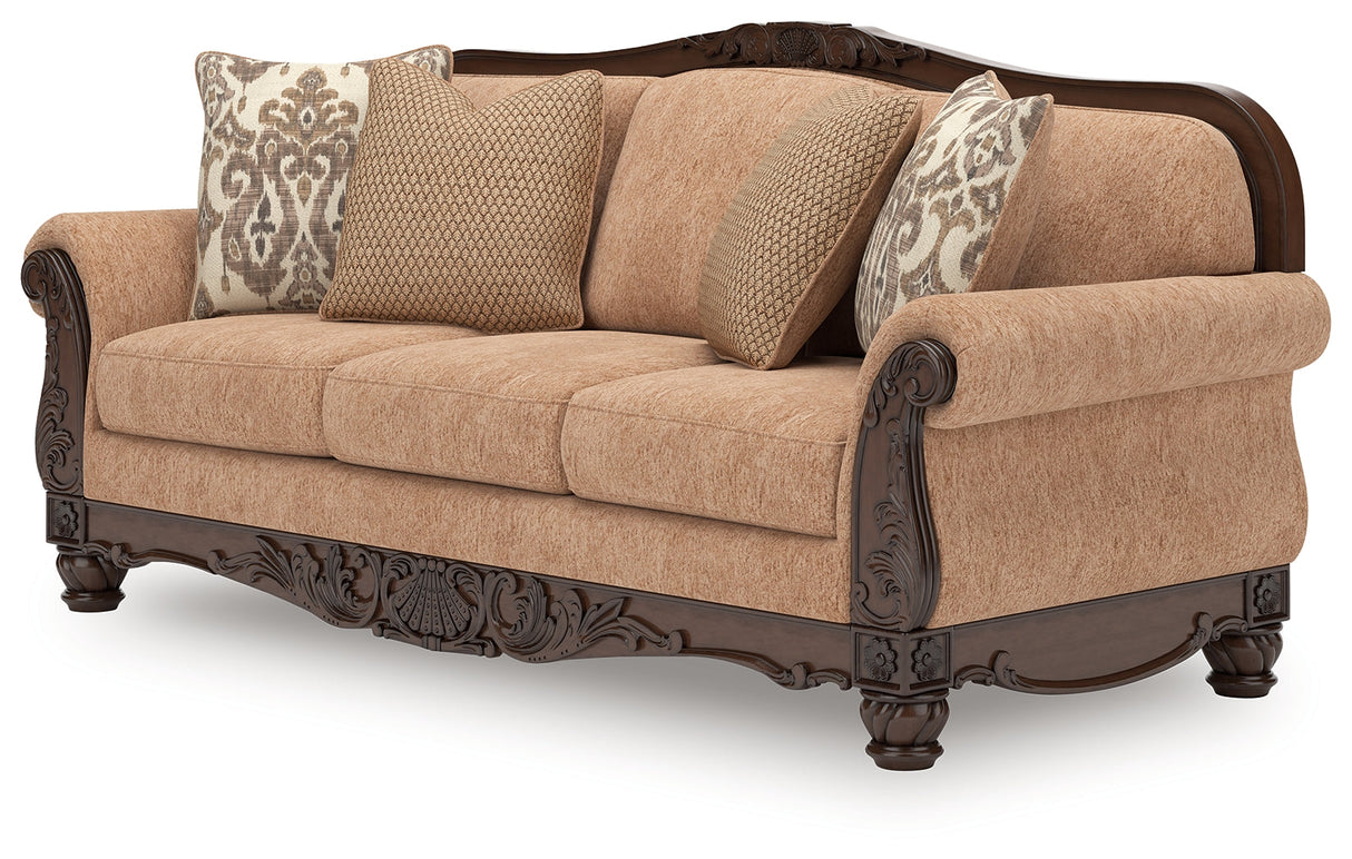 Chelsworth Golden Sofa by Ashley at Eve Furniture