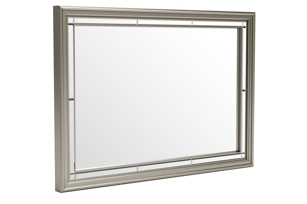 Chevanna Platinum Bedroom Mirror (Mirror Only) by Ashley at Eve Furniture