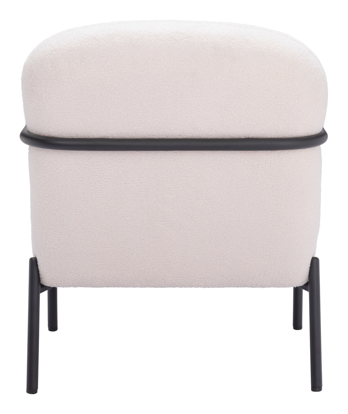Chicago Ivory Accent Chair by Zuomod at Eve Furniture