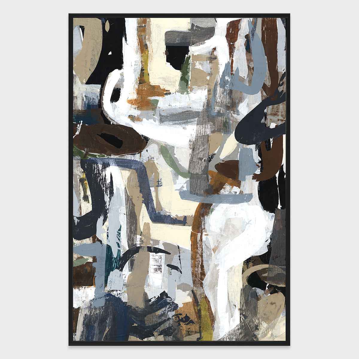 Chicago Multicolor Painting Art by Buddy Whitlock by Classic Home at Eve Furniture