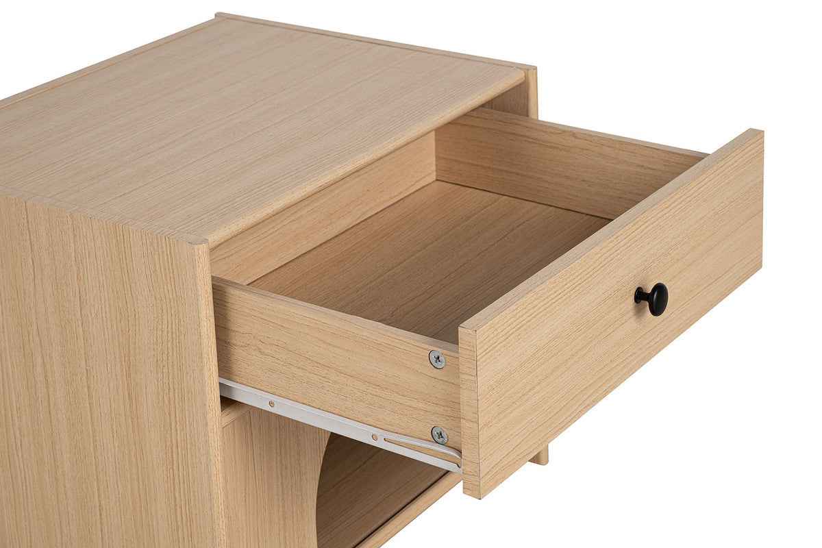 Chiloquin Natural Side Table by Furniture of America at Eve Furniture
