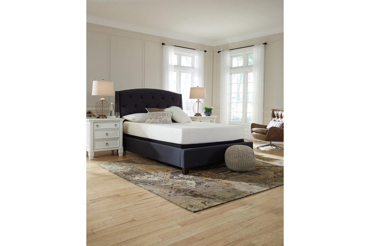 Chime 10 Inch Firm Memory Foam King Mattress by Ashley at Eve Furniture