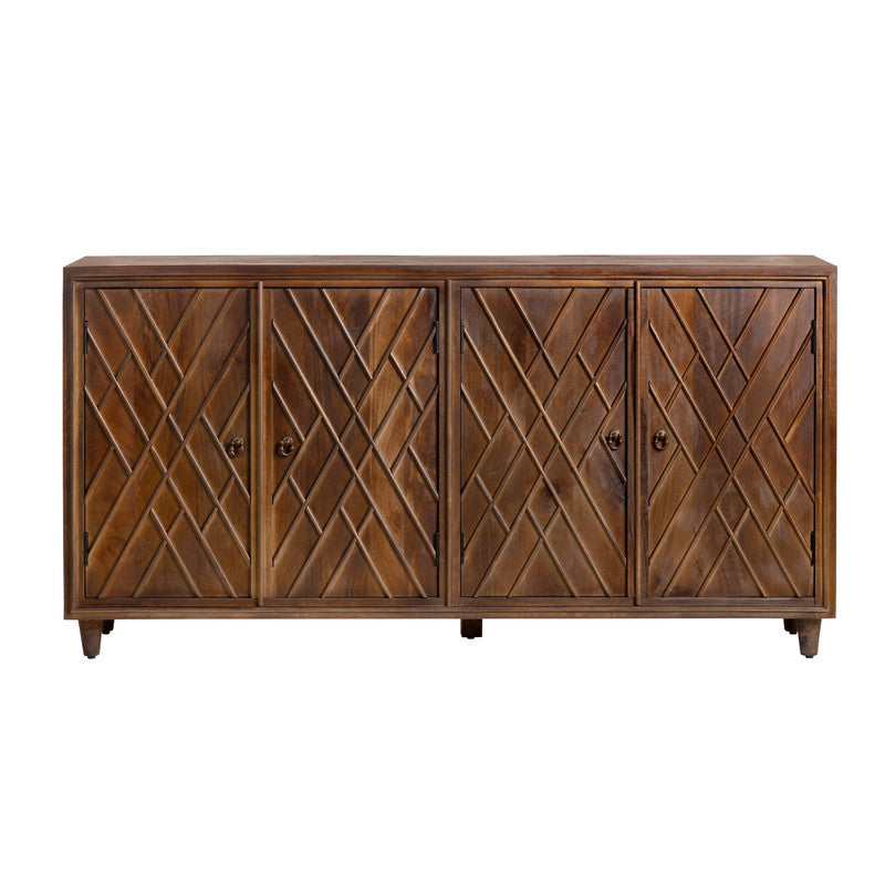 Chippendale Brown Sideboard by Crestview at Eve Furniture