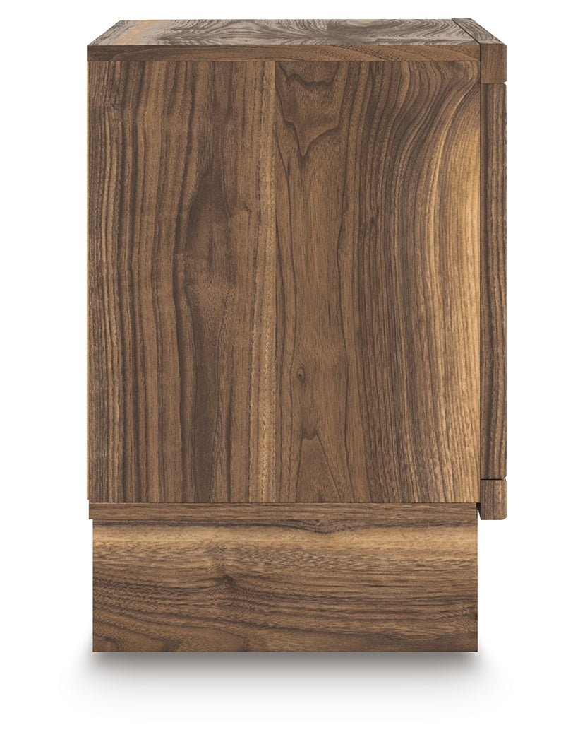 Chirason Brown Nightstand by Ashley at Eve Furniture