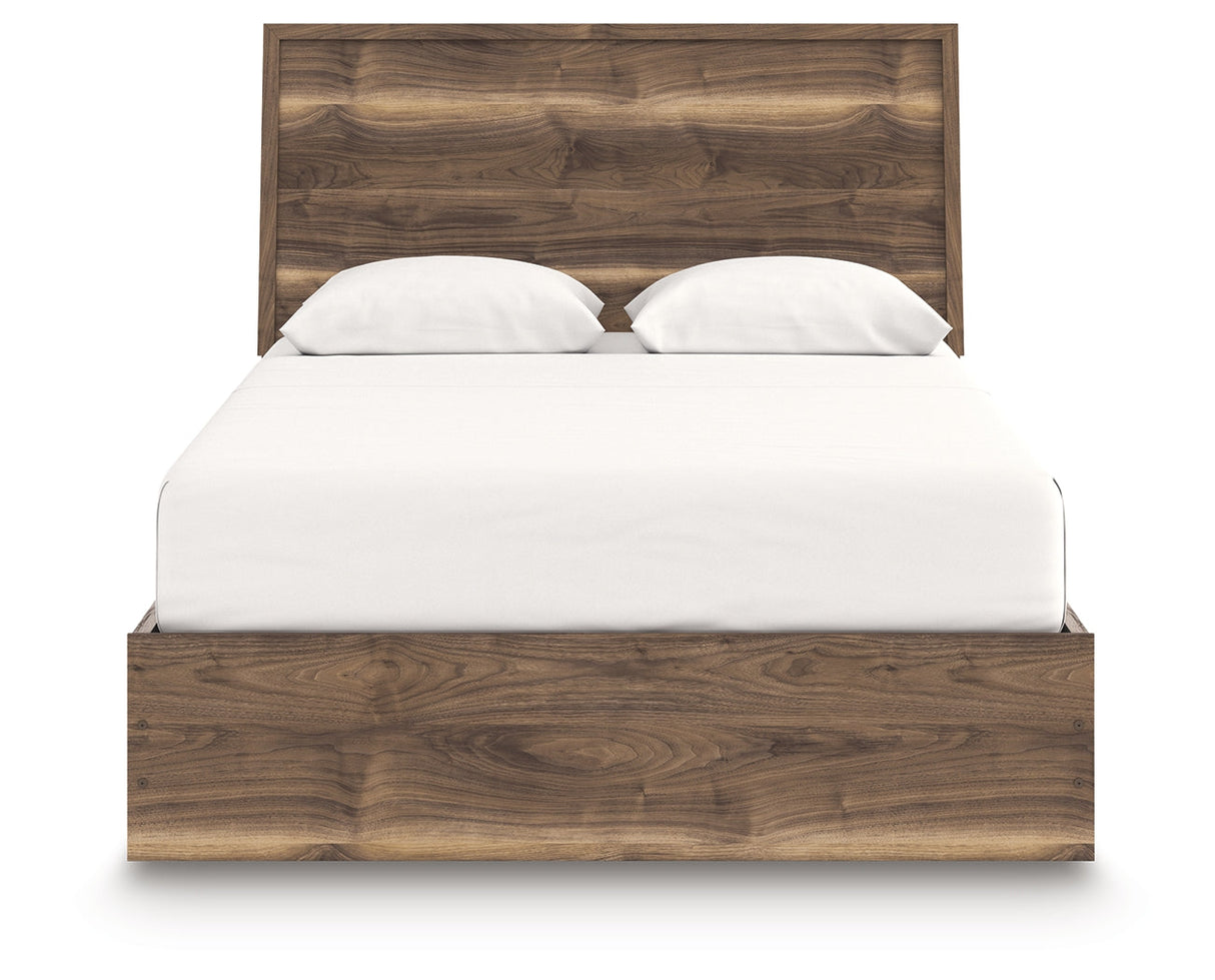 Chirason Brown Queen Panel Bed by Ashley at Eve Furniture