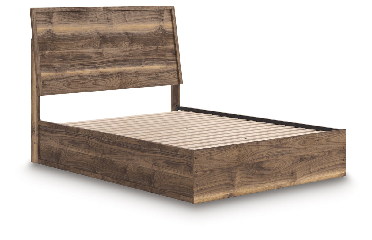 Chirason Brown Queen Panel Bed by Ashley at Eve Furniture